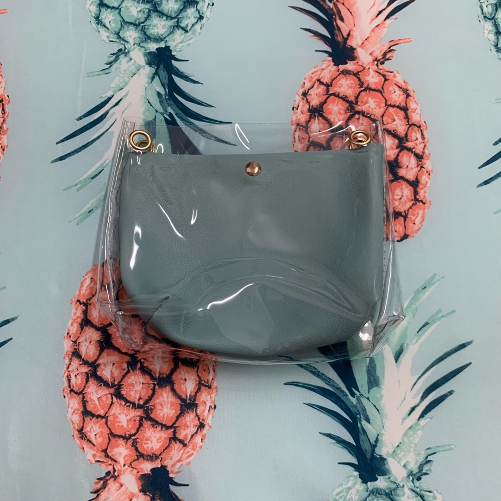 Clear Messenger Bag